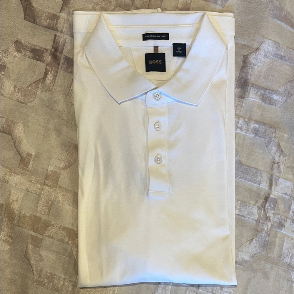 NWOTs Boss Classic White Polo Shirt